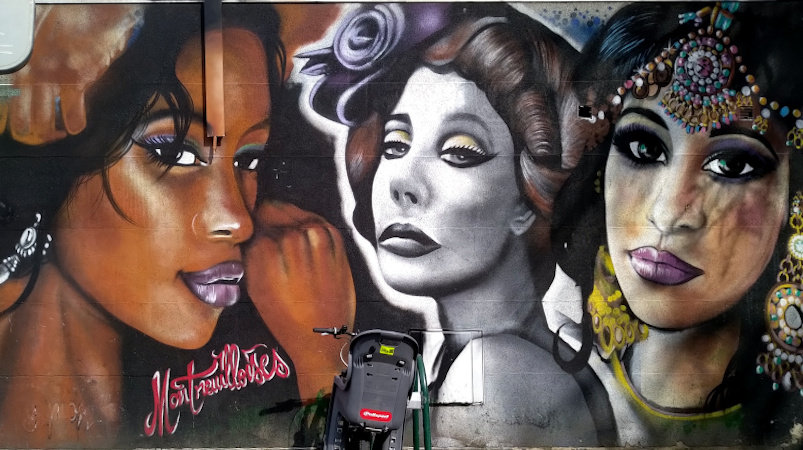 Street Art, 1 rue Kléber, Montreuil, France