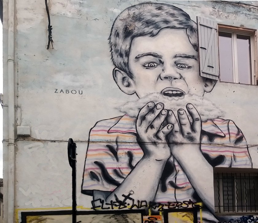 Street Art, 11 rue Graverol, Nîmes, France