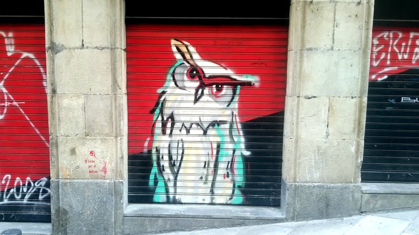 Street Art, Arechaga Kalea 5, Bilbao, Spain