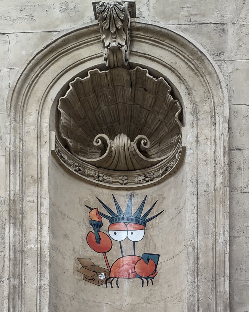 Street Art, 1 rue Paul Chenavard, Lyon, France.